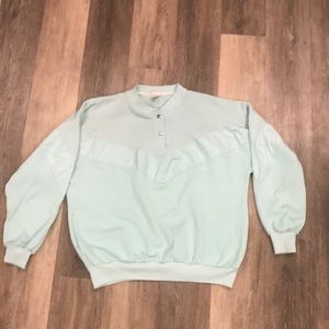 Vintage baby blue sweater. Size M (women’s)